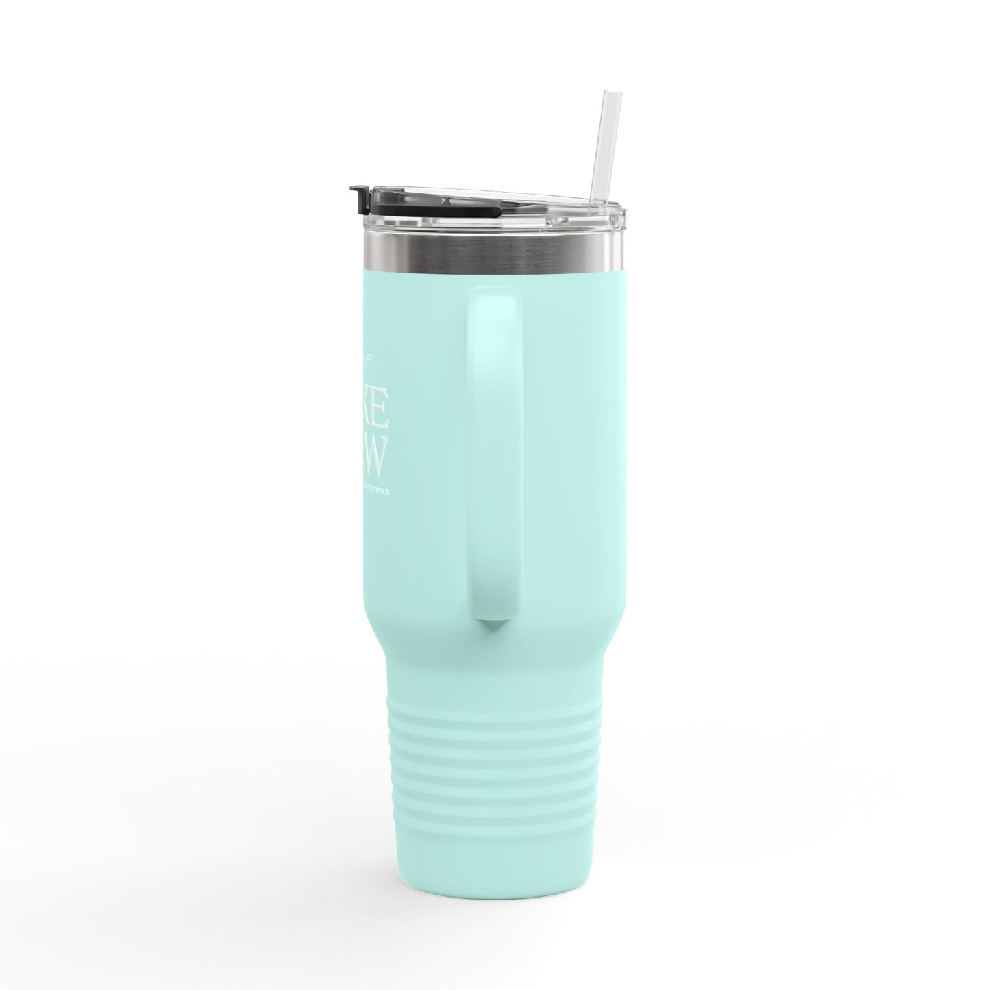 Stylish Insulated Travel Mug, 40oz - Perfect for Coffee Lovers, Outdoor Adventures, Lake Life, Gifts for Friends, Summer BBQs