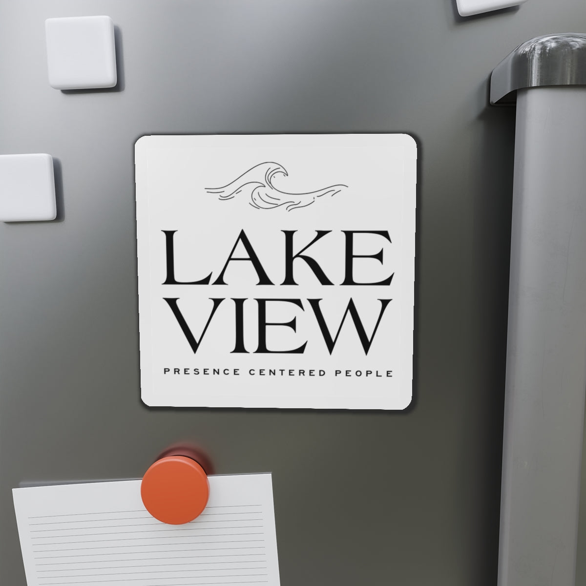Lakeview Die-Cut Magnet - Perfect Gift for Nature Lovers, Home Decor, Office Decoration, Seasonal Gifts, and Souvenir
