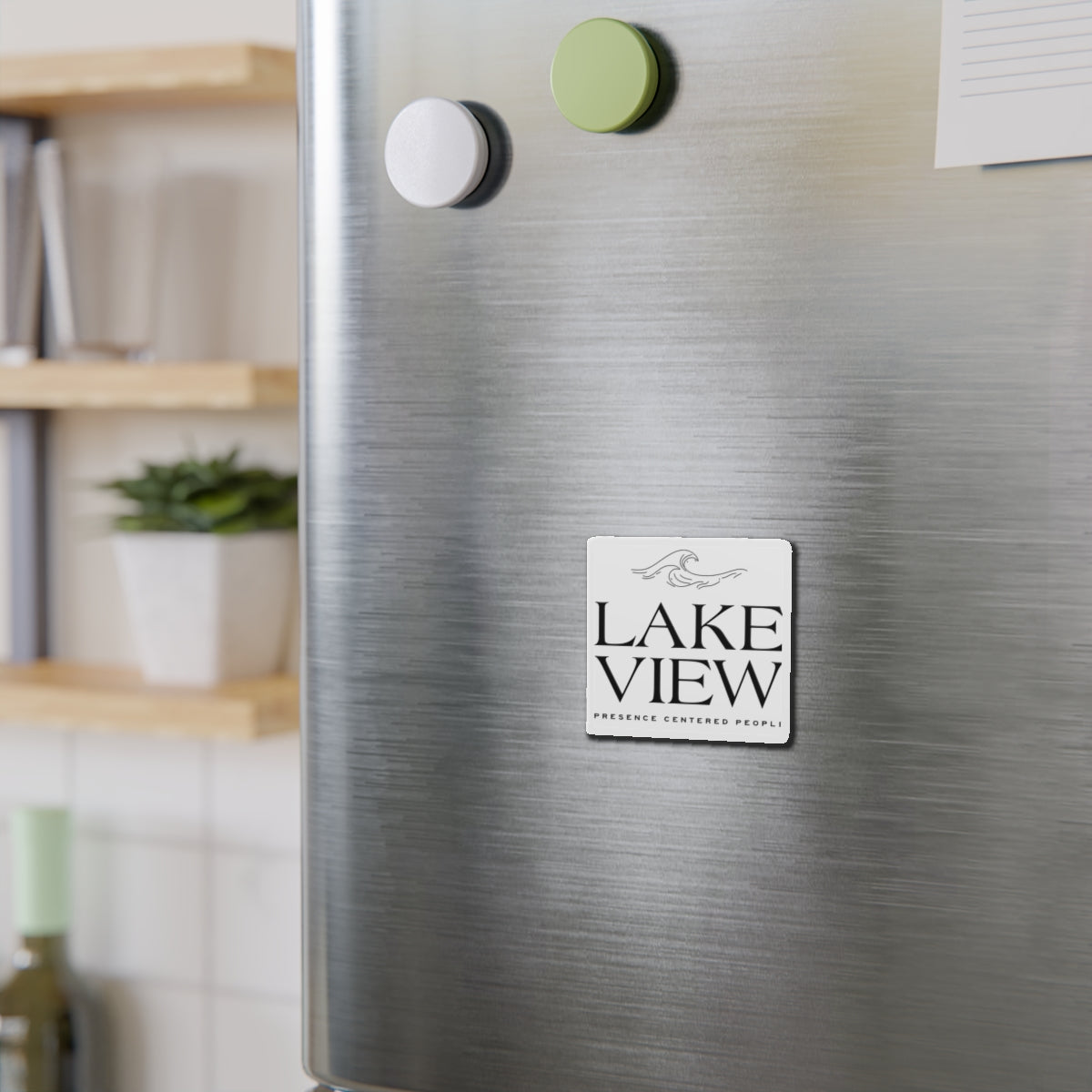 Lakeview Die-Cut Magnet - Perfect Gift for Nature Lovers, Home Decor, Office Decoration, Seasonal Gifts, and Souvenir