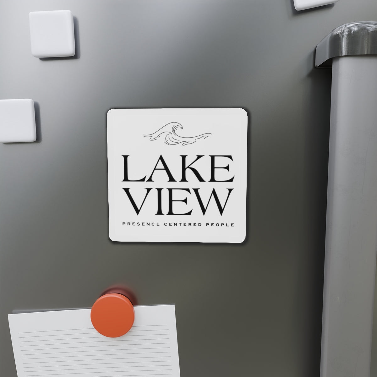 Lakeview Die-Cut Magnet - Perfect Gift for Nature Lovers, Home Decor, Office Decoration, Seasonal Gifts, and Souvenir