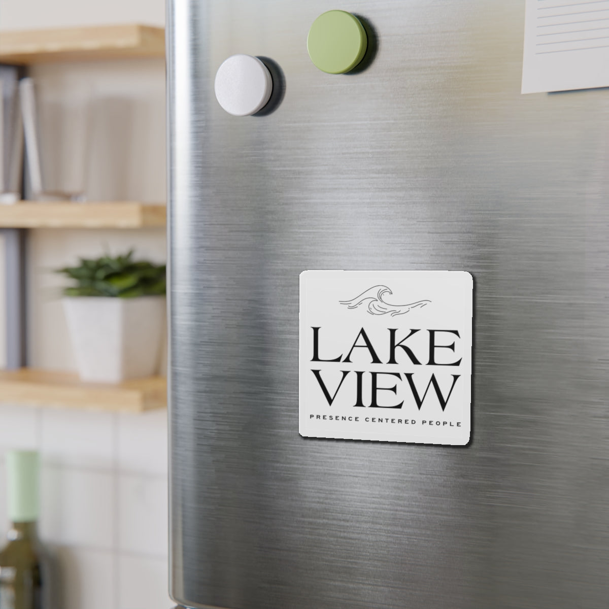 Lakeview Die-Cut Magnet - Perfect Gift for Nature Lovers, Home Decor, Office Decoration, Seasonal Gifts, and Souvenir