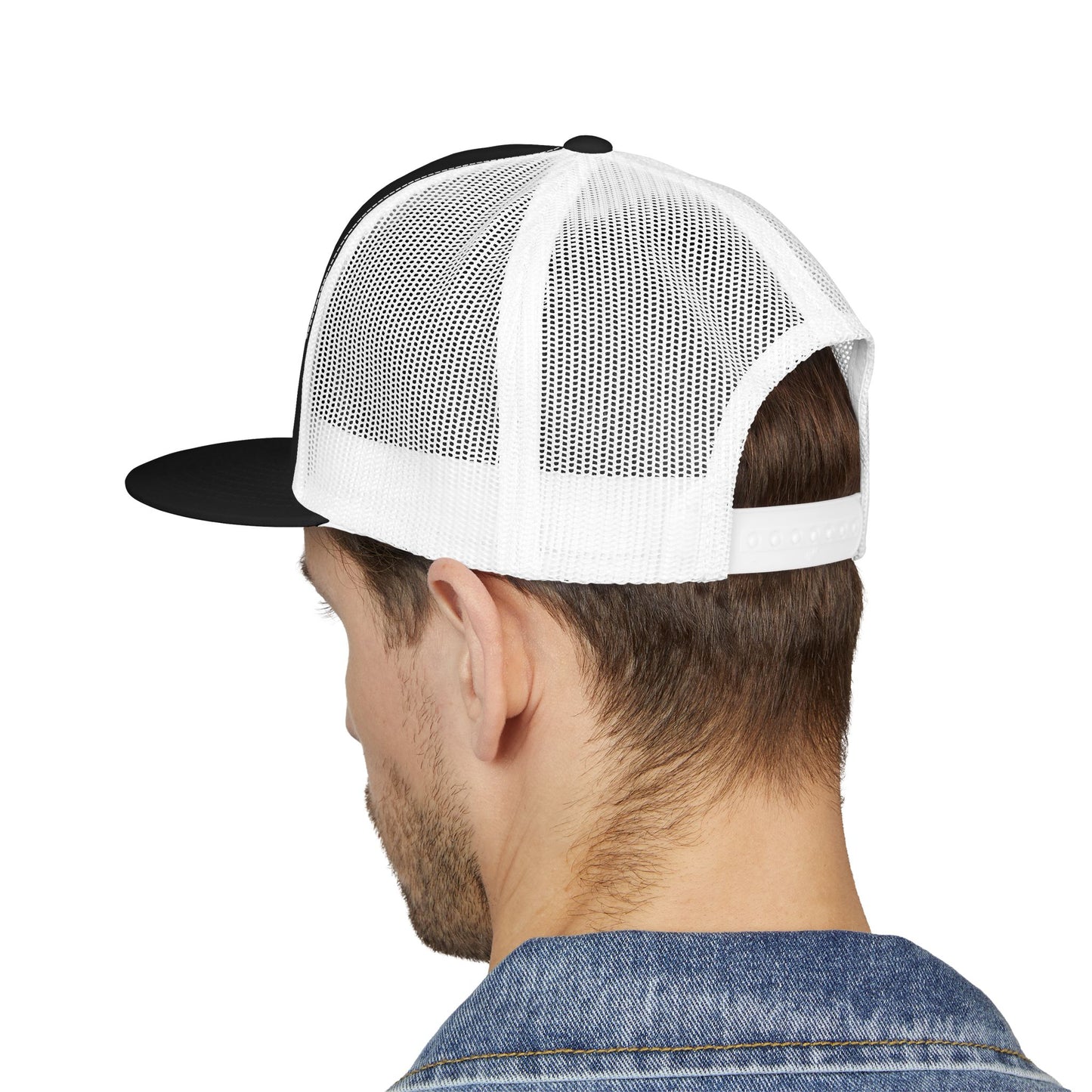Men's Embroidered Trucker Cap - ManChurch Hat, Great for Casual Outings, Gifts, Outdoor Activities, Father’s Day, Church Events