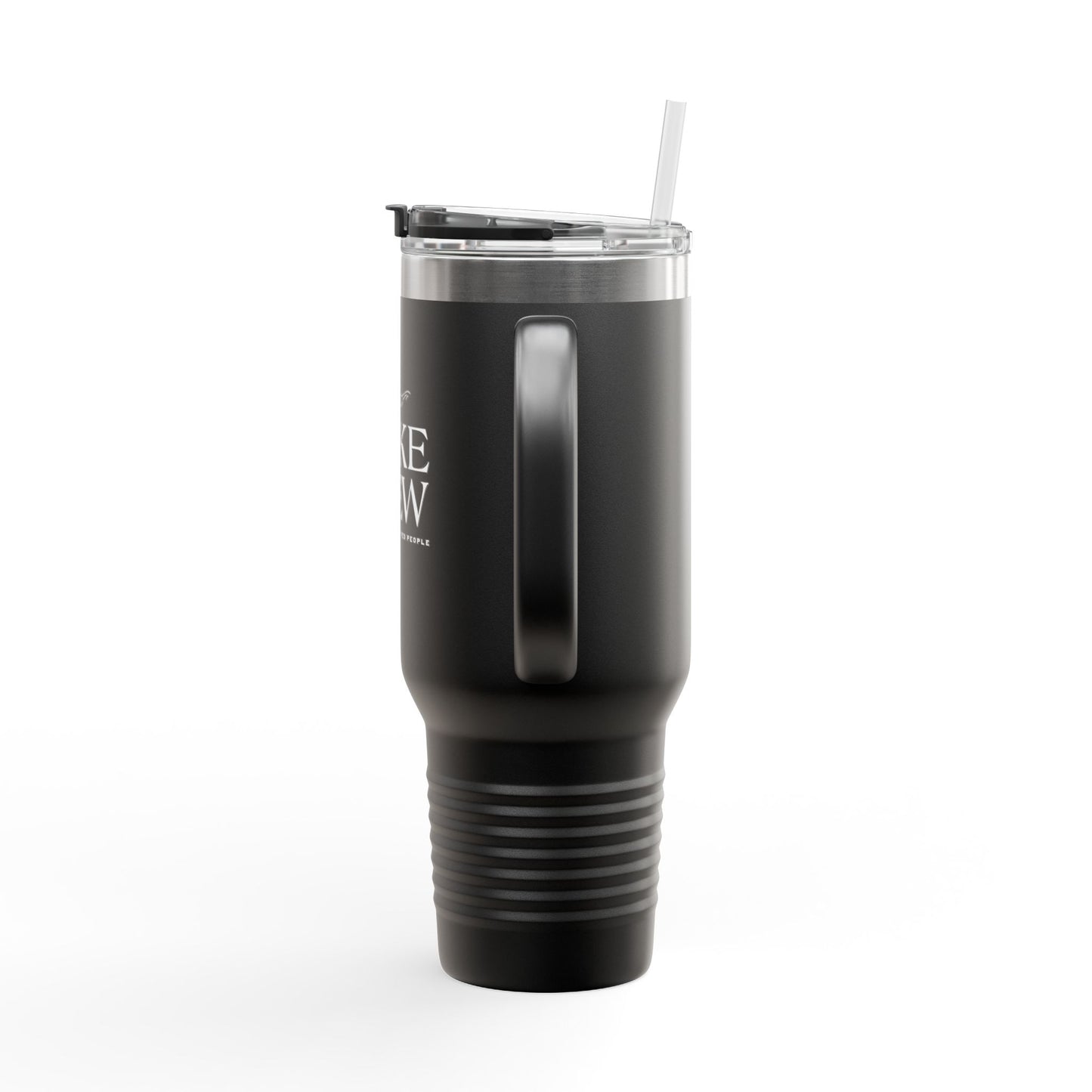 Stylish Insulated Travel Mug, 40oz - Perfect for Coffee Lovers, Outdoor Adventures, Lake Life, Gifts for Friends, Summer BBQs