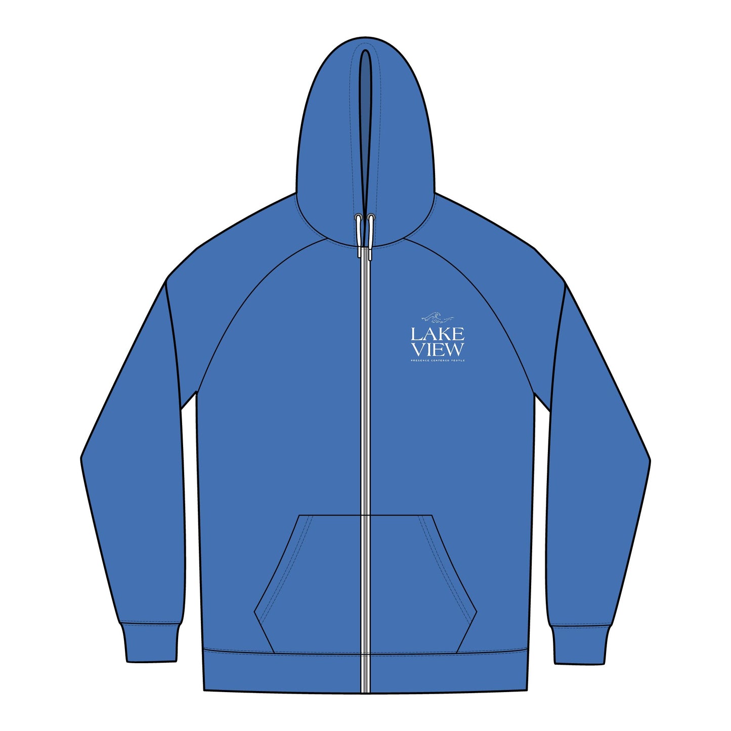 Cozy Full-Zip Hoodie, Ideal for Outdoor Adventures, Casual Wear, Gifts for Him, Great for Fall & Winter