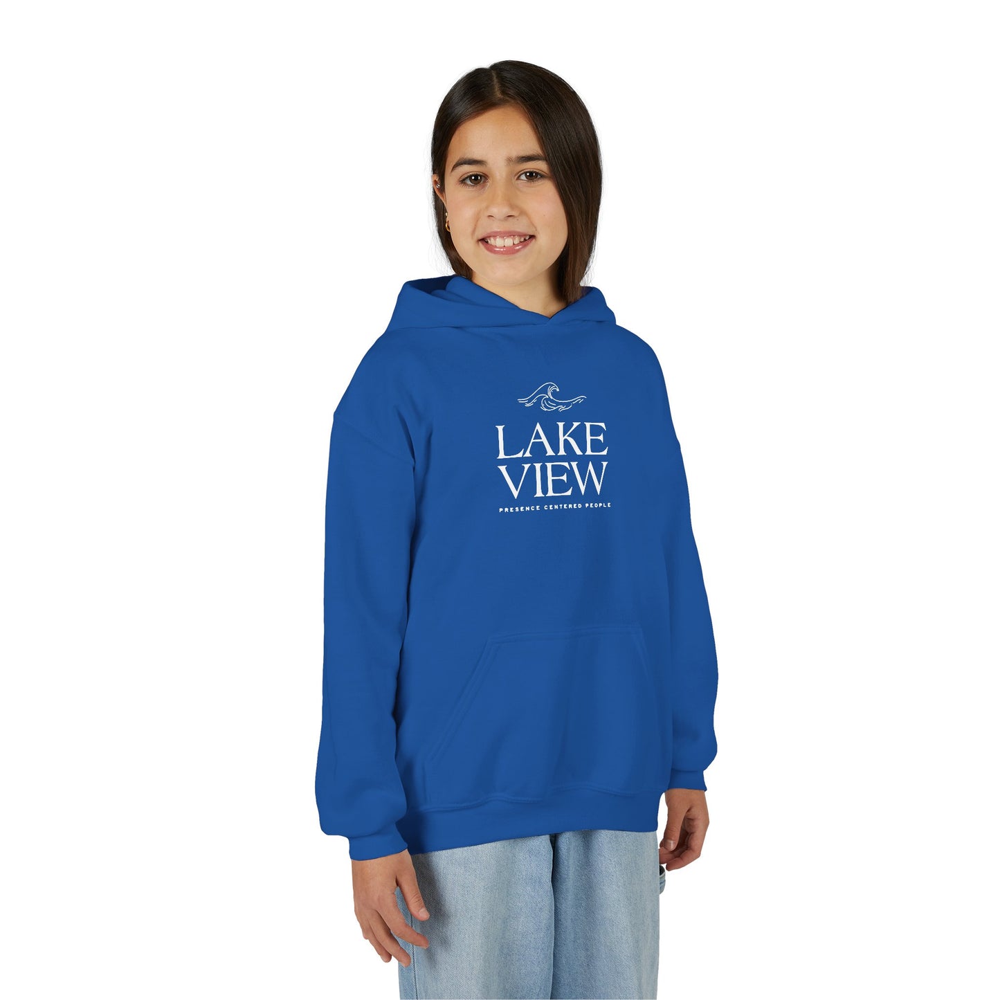 Lakeview Youth Hoodie - Perfect for Outdoor Adventures, Camp Days, Lake Trips, Gift Idea, Trendy Pullover