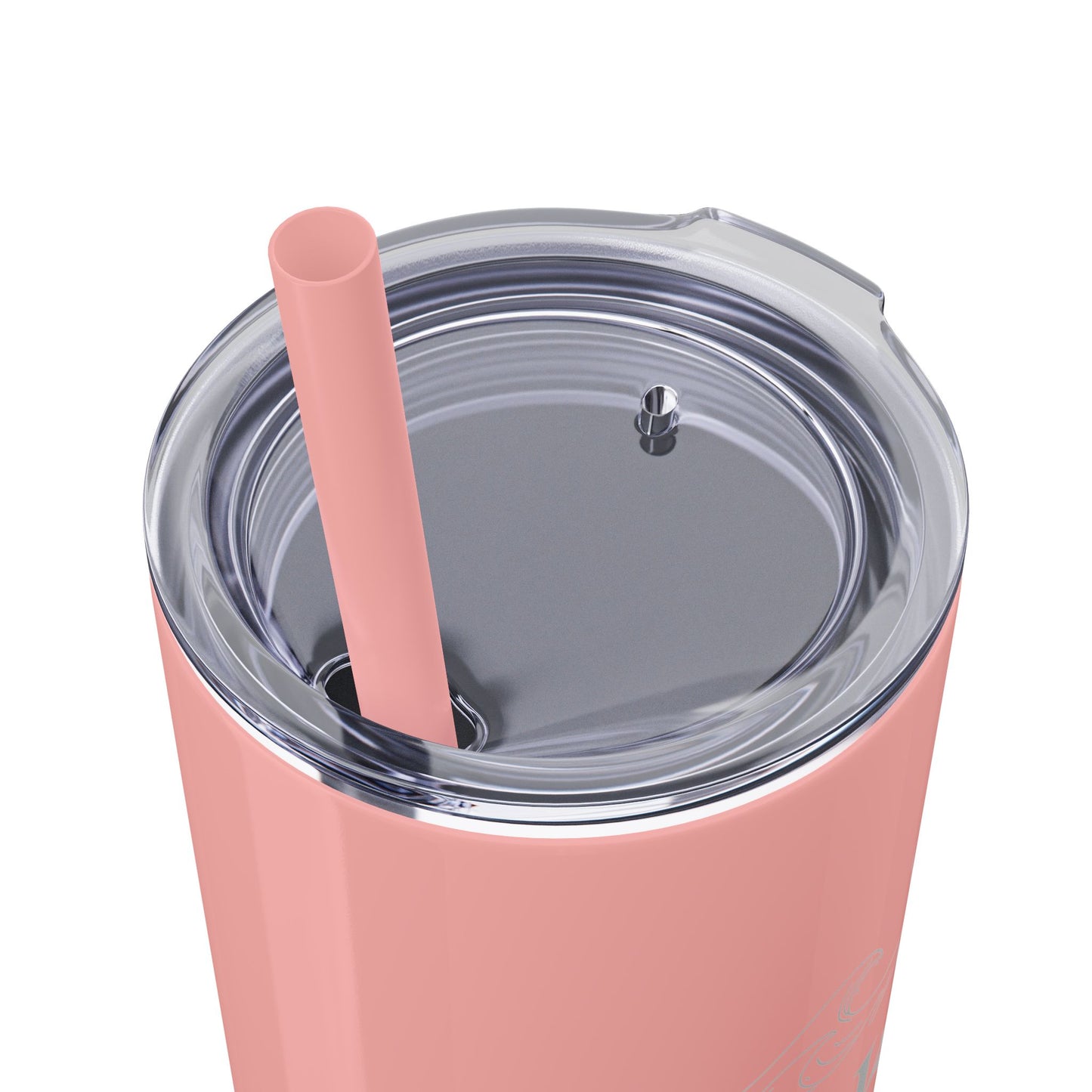 Lakeview Skinny Tumbler with Straw, 20oz | Perfect Gift for Nature Lovers, Travel Mug, Insulated Drinkware, Summer Fun, Lake House Decor