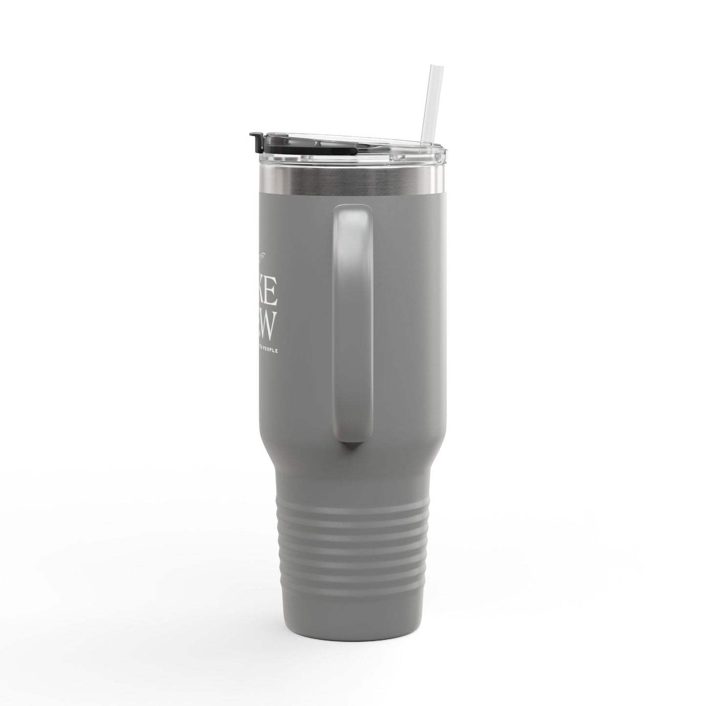 Stylish Insulated Travel Mug, 40oz - Perfect for Coffee Lovers, Outdoor Adventures, Lake Life, Gifts for Friends, Summer BBQs