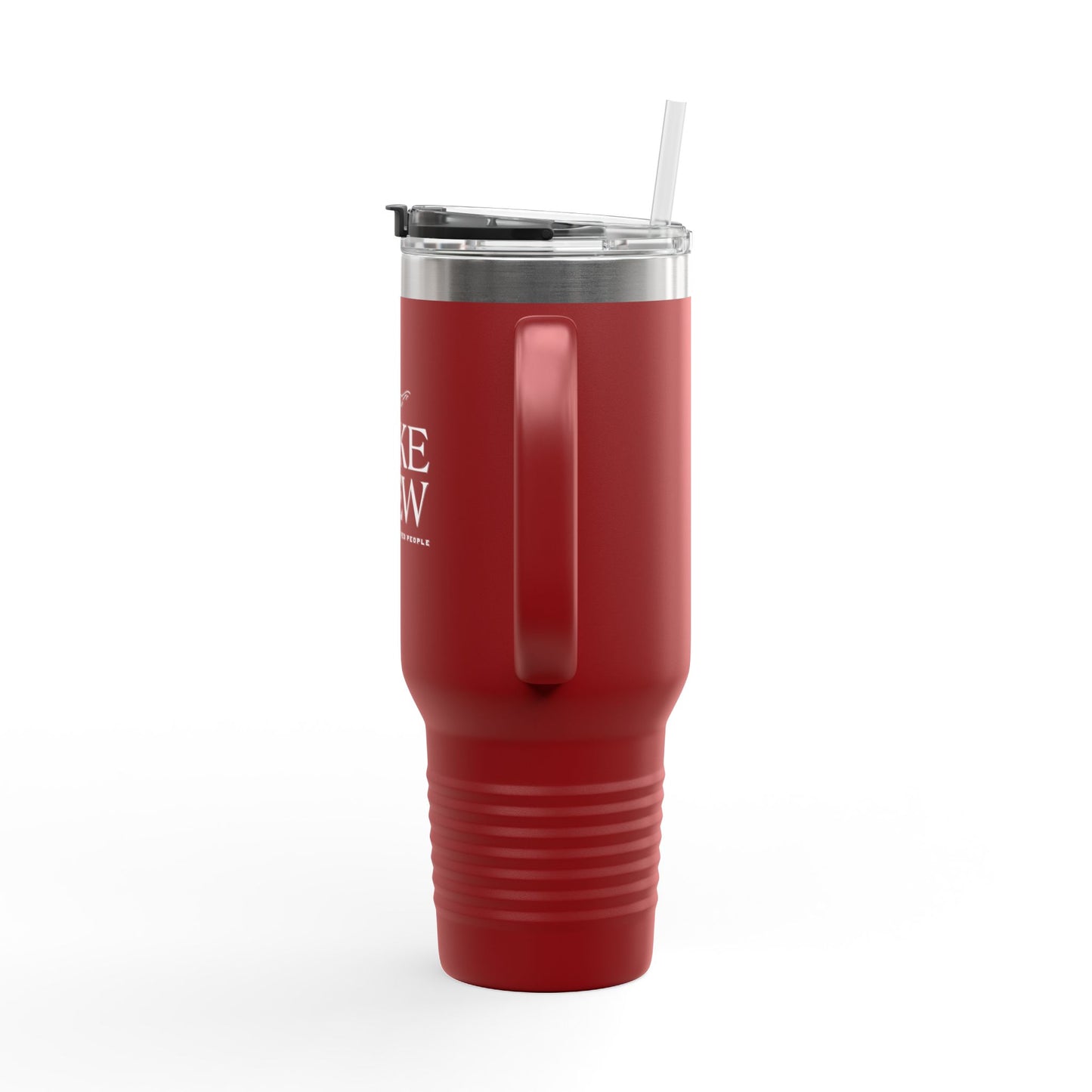 Stylish Insulated Travel Mug, 40oz - Perfect for Coffee Lovers, Outdoor Adventures, Lake Life, Gifts for Friends, Summer BBQs