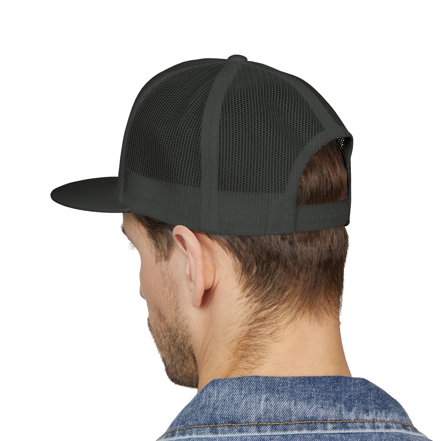 Men's Embroidered Trucker Cap - ManChurch Hat, Great for Casual Outings, Gifts, Outdoor Activities, Father’s Day, Church Events