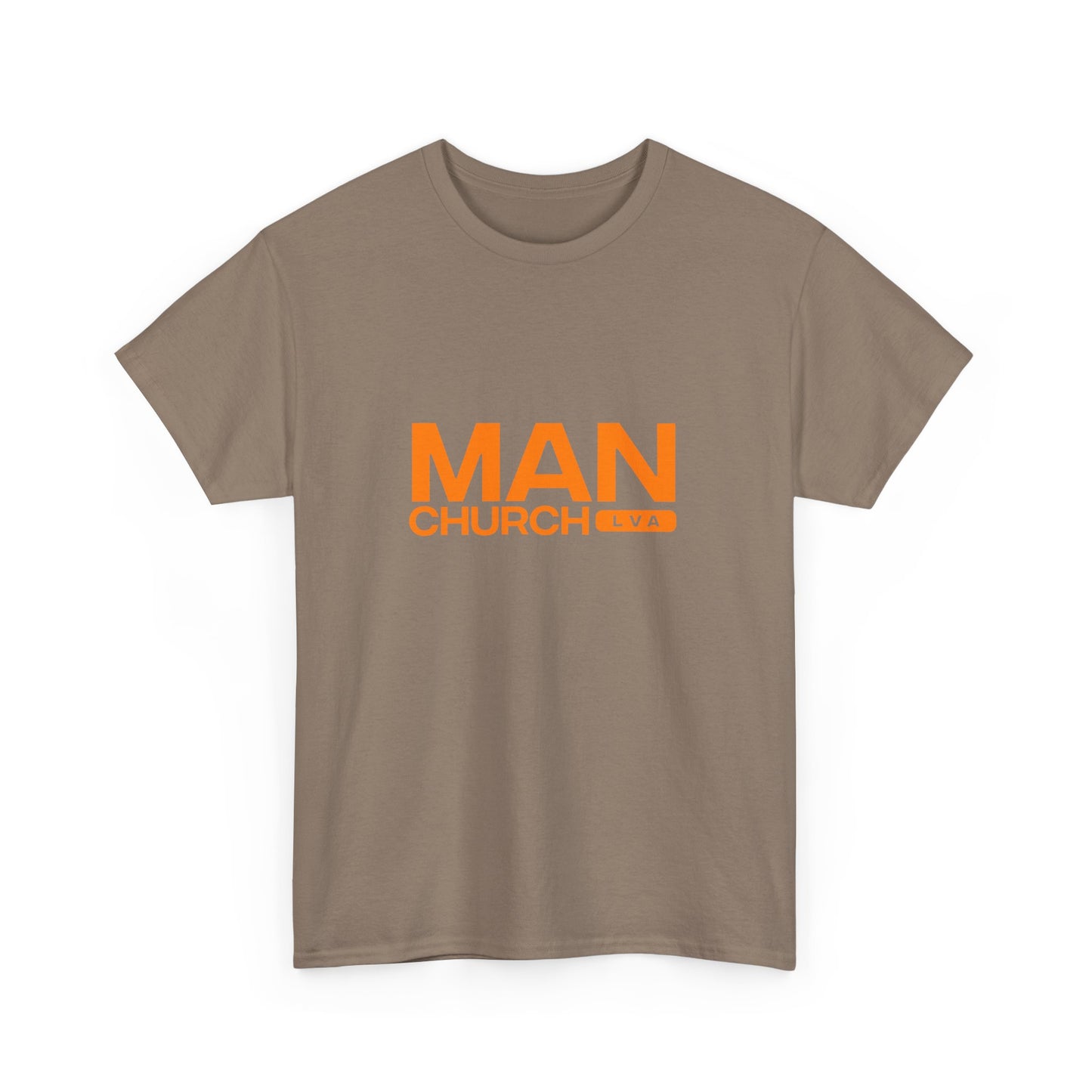 ManChurch TEE, Casual Wear, Men's Fashion, Summer Style, Church Events, Everyday Comfort