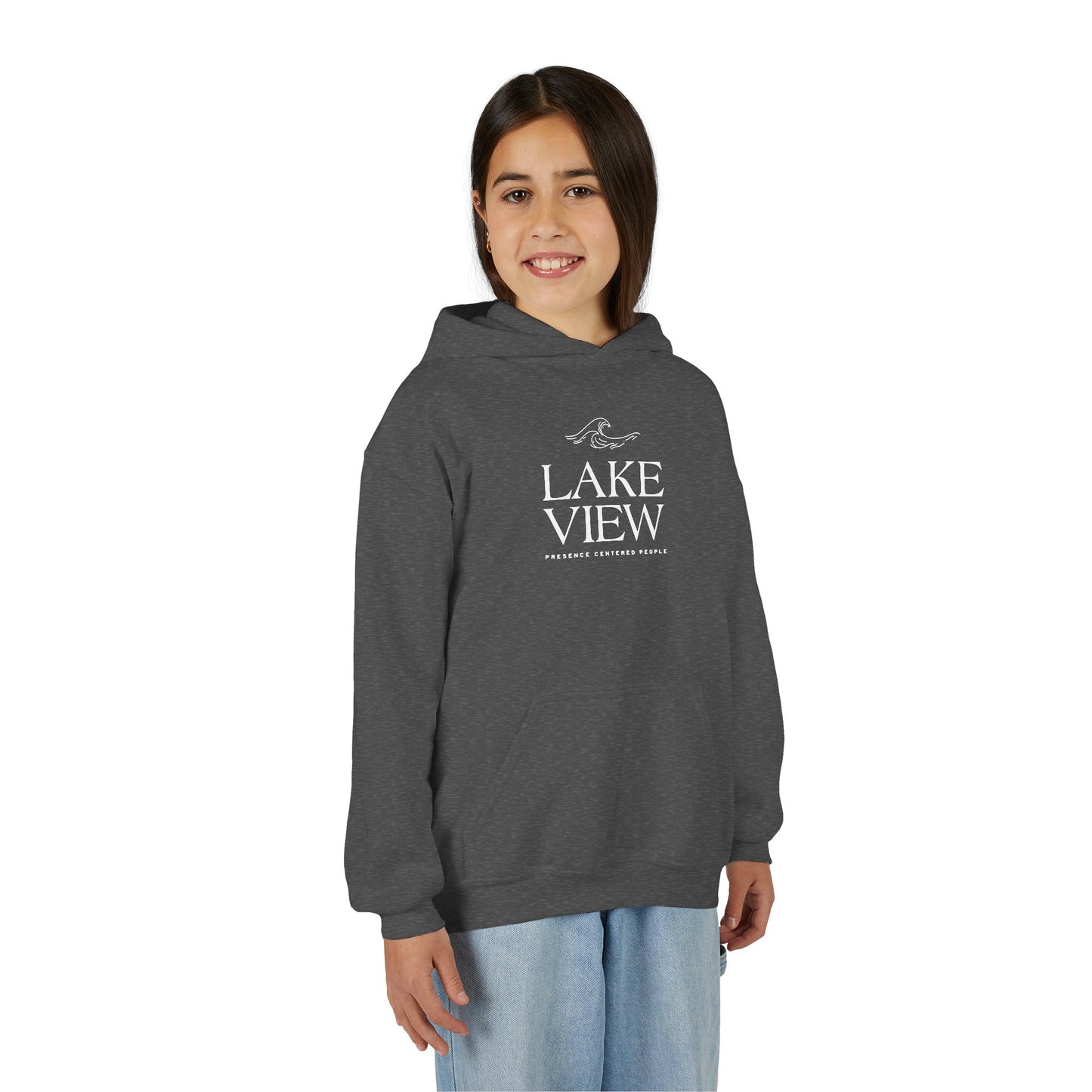 Lakeview Youth Hoodie - Perfect for Outdoor Adventures, Camp Days, Lake Trips, Gift Idea, Trendy Pullover