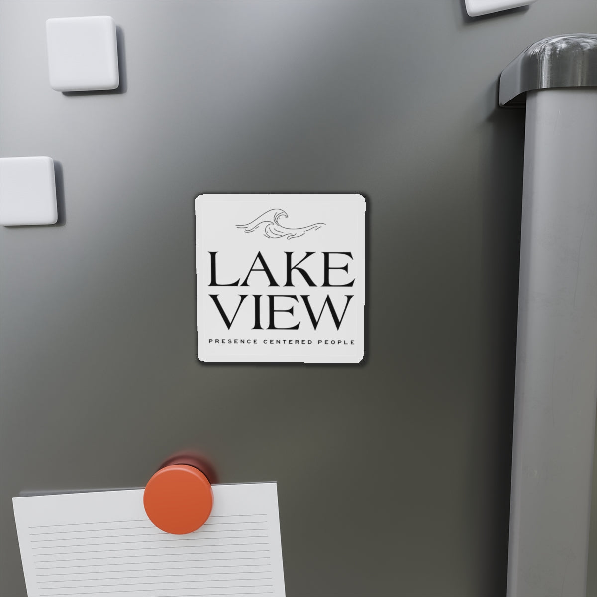 Lakeview Die-Cut Magnet - Perfect Gift for Nature Lovers, Home Decor, Office Decoration, Seasonal Gifts, and Souvenir