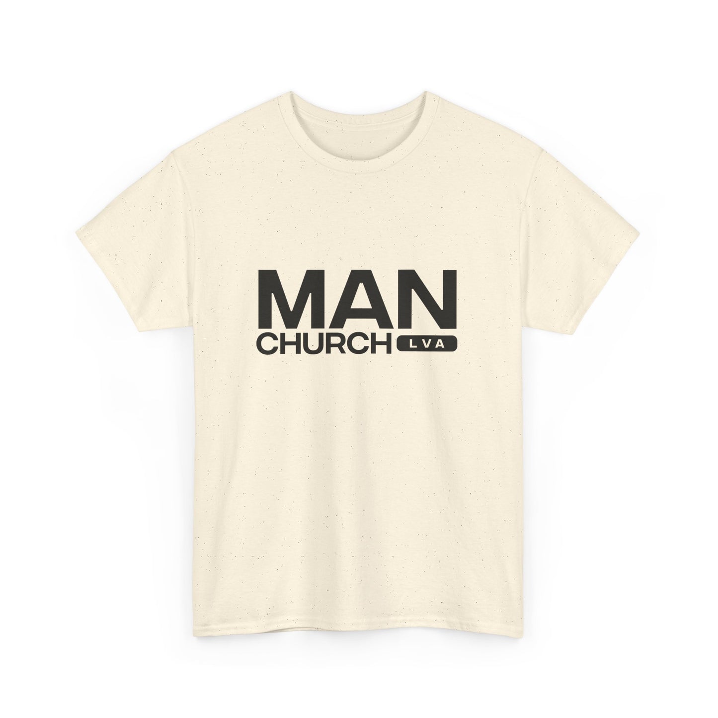 ManChurch Tee - Heavy Cotton T-Shirt, Casual Wear