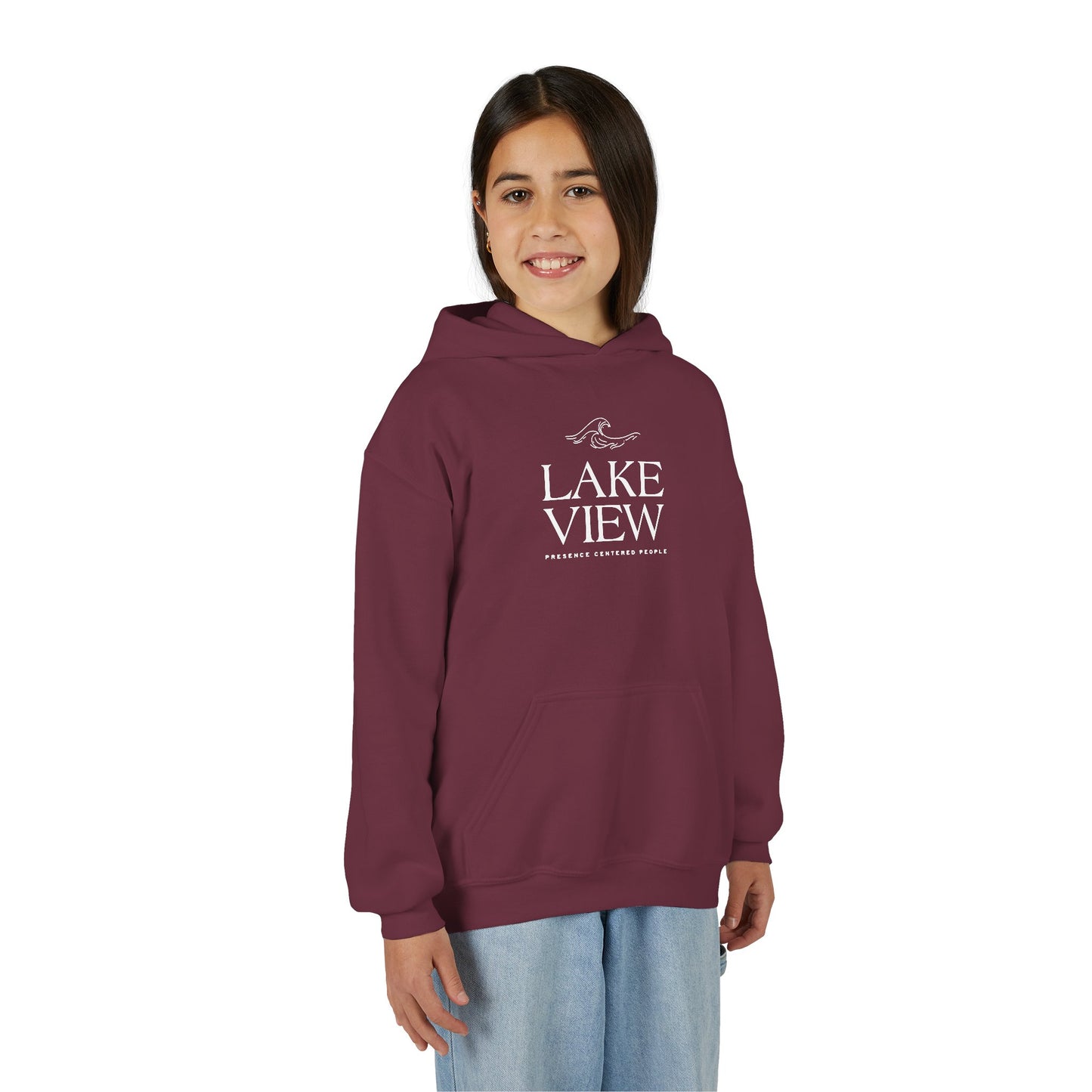 Lakeview Youth Hoodie - Perfect for Outdoor Adventures, Camp Days, Lake Trips, Gift Idea, Trendy Pullover