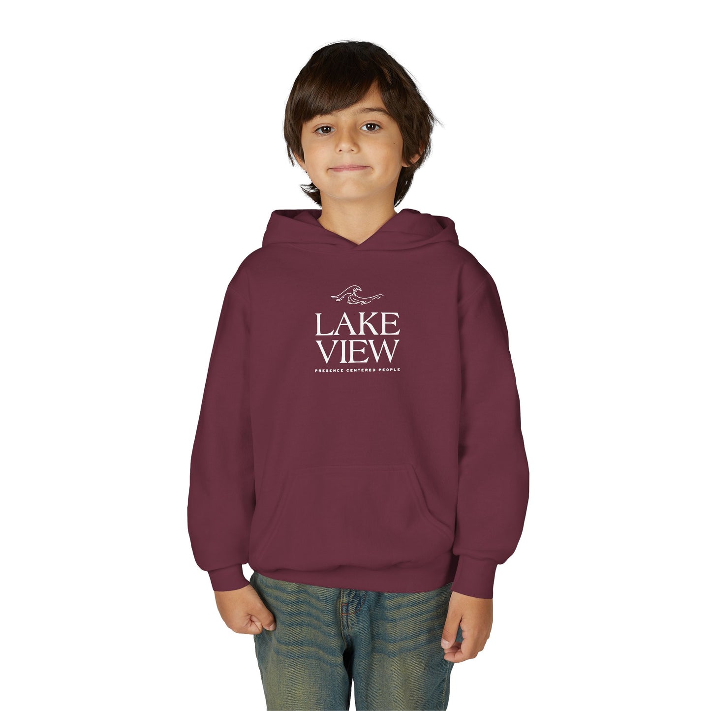 Lakeview Youth Hoodie - Perfect for Outdoor Adventures, Camp Days, Lake Trips, Gift Idea, Trendy Pullover