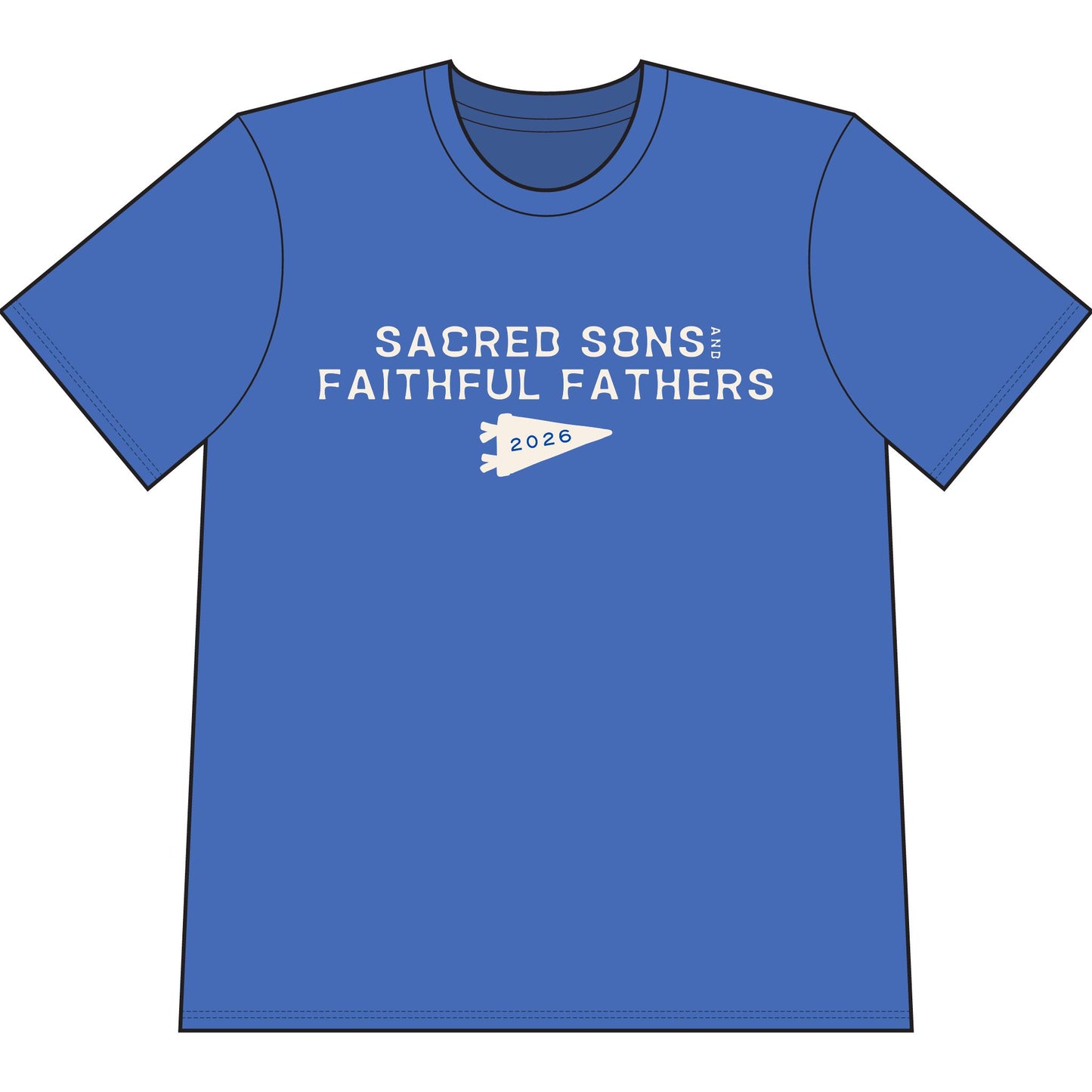 Sacred Sons & Faithful Fathers Men's Retreat T