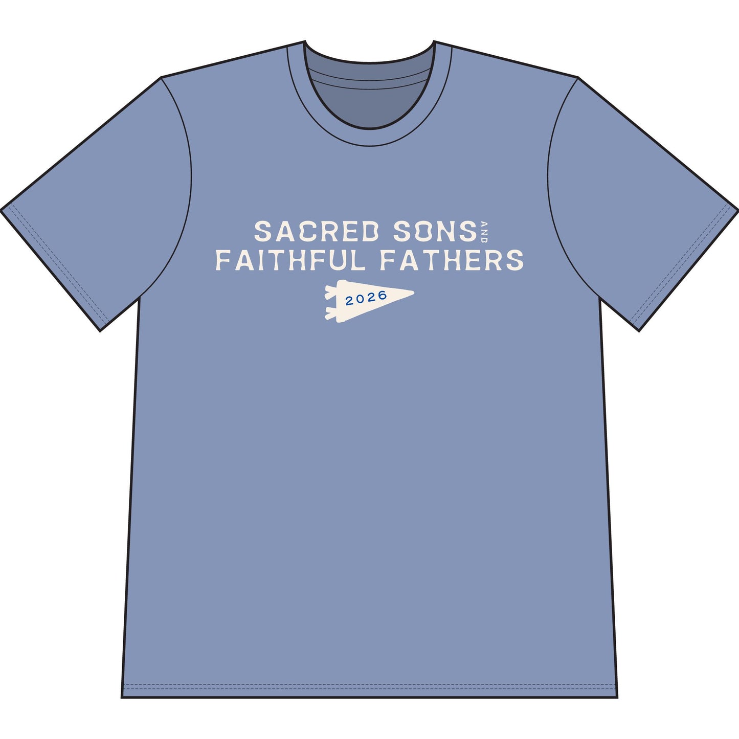 Sacred Sons & Faithful Fathers Men's Retreat T