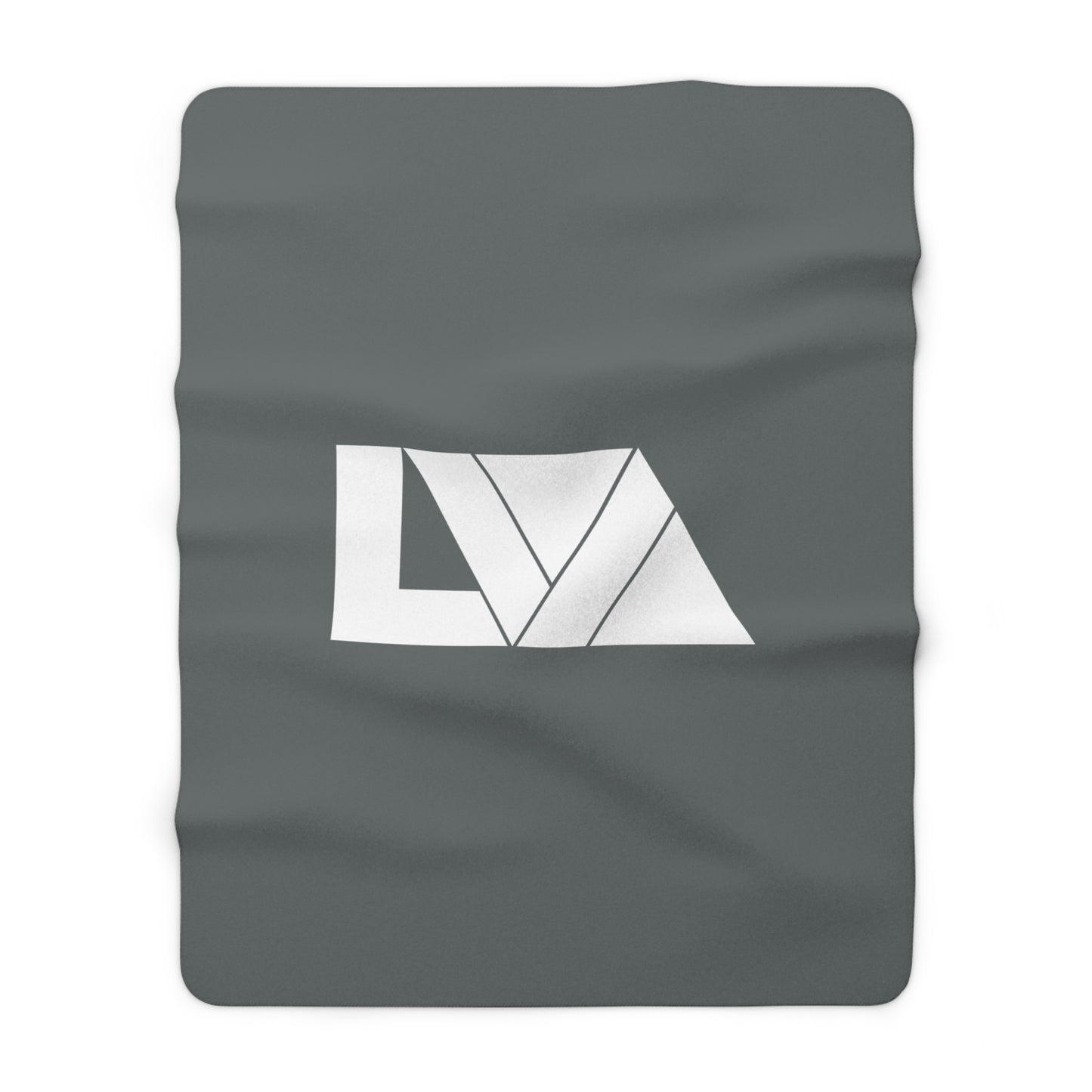 Cozy Sherpa Fleece Blanket - Lakeview Design, Warm Throw for Home, Lounge Blanket, Gift for Friends, Snuggling Up