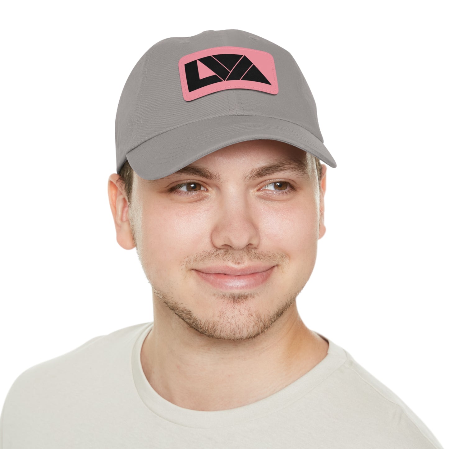 Lakeview Leather Patch Dad Hat, Casual Cotton Cap for Outdoors, Summer Style, Gift for Dad, Unisex Hat for All Occasions