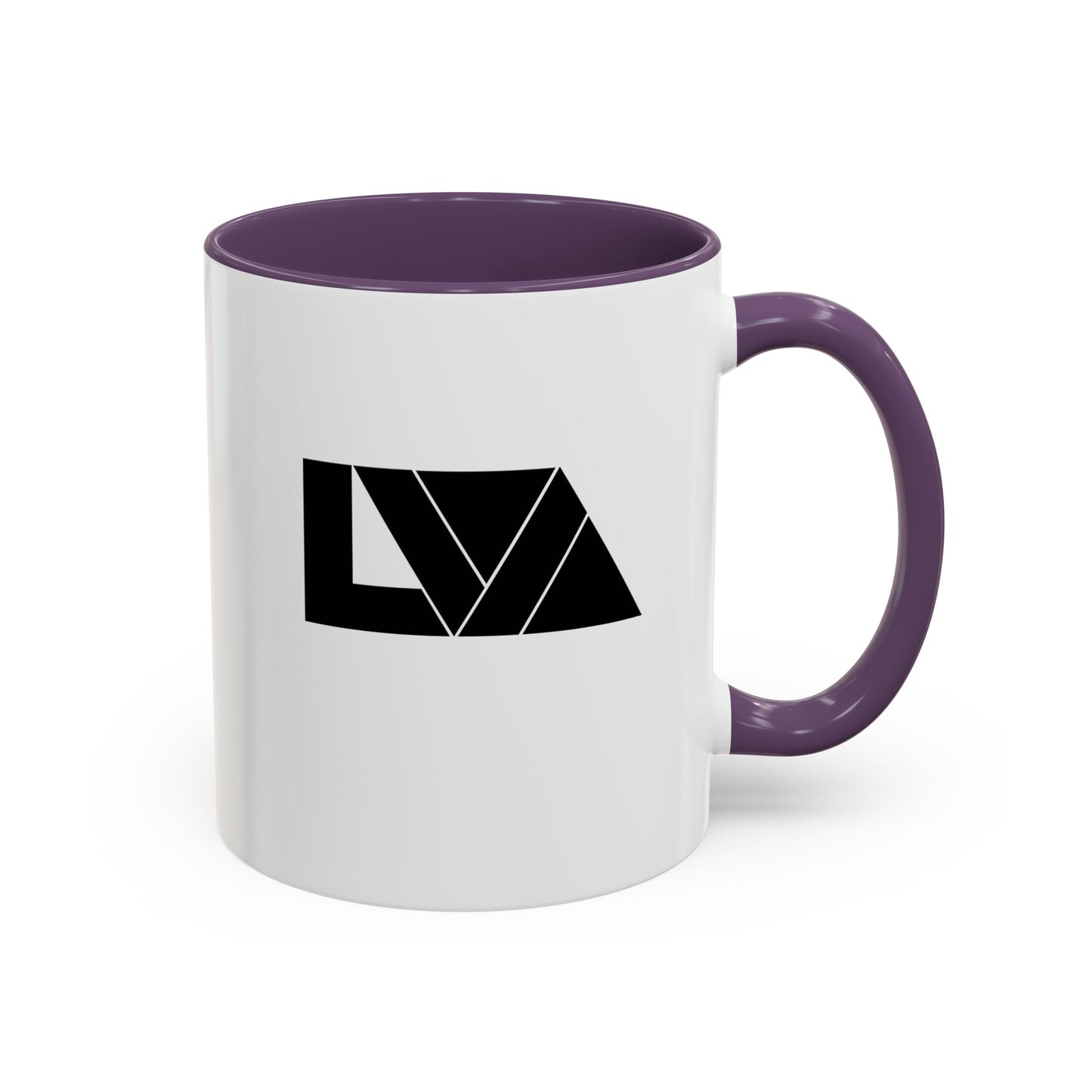 Lakeview Coffee Mug, Personalized Gift, Black Accent Mug, Home Decor, Coffee Lover Gift, Inspirational Kitchenware
