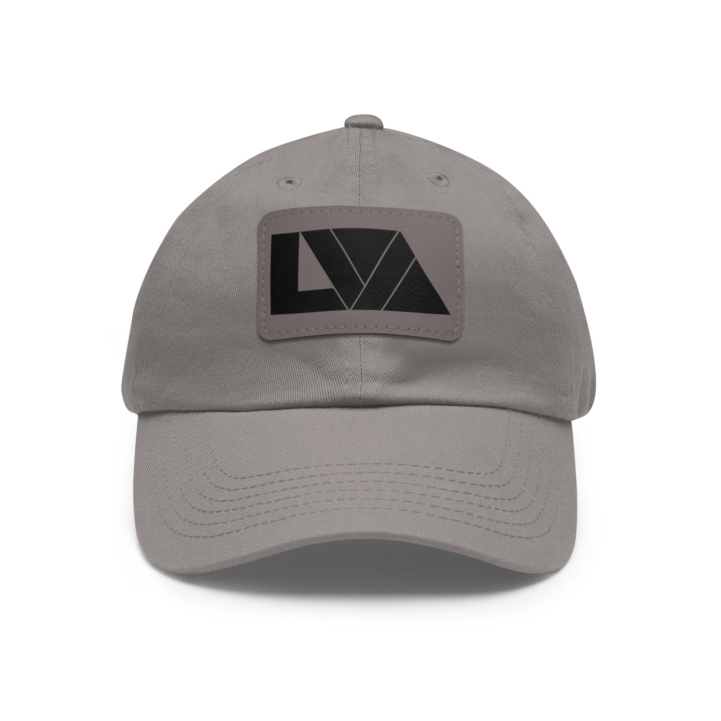 Lakeview Leather Patch Dad Hat, Casual Cotton Cap for Outdoors, Summer Style, Gift for Dad, Unisex Hat for All Occasions