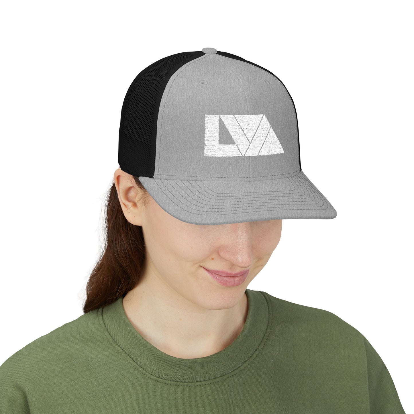 Stylish Lakeview Trucker Cap, Outdoor Hat, Custom Embroidered Cap, Perfect Gift for Nature Lovers, Summer Accessory, Adventure Gear