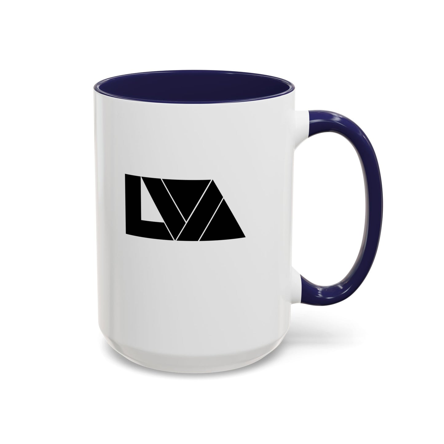 Lakeview Coffee Mug, Personalized Gift, Black Accent Mug, Home Decor, Coffee Lover Gift, Inspirational Kitchenware