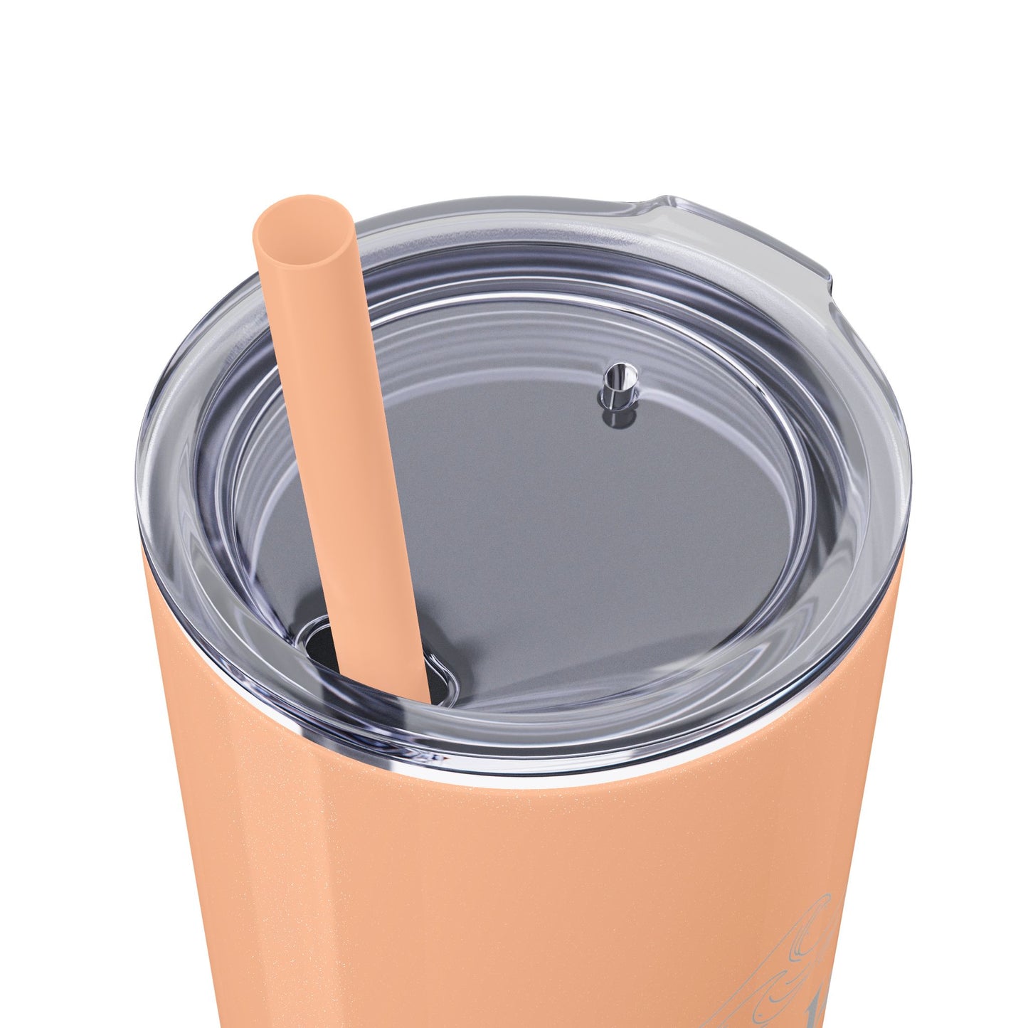 Lakeview Skinny Tumbler with Straw, 20oz | Perfect Gift for Nature Lovers, Travel Mug, Insulated Drinkware, Summer Fun, Lake House Decor