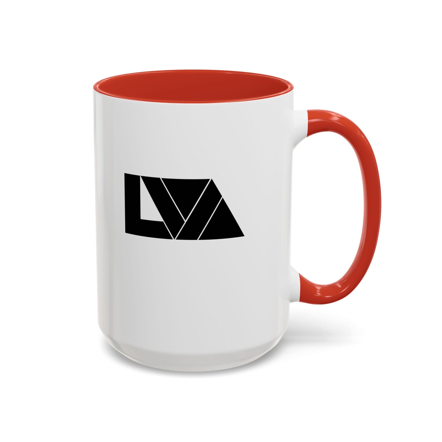 Lakeview Coffee Mug, Personalized Gift, Black Accent Mug, Home Decor, Coffee Lover Gift, Inspirational Kitchenware