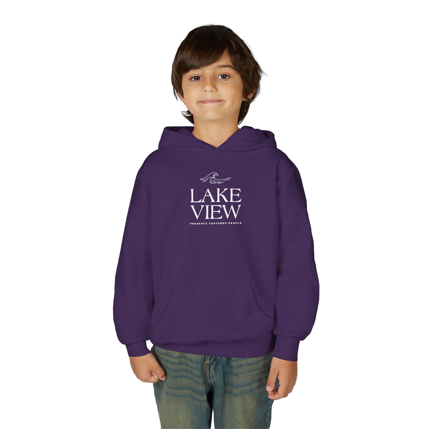 Lakeview Youth Hoodie - Perfect for Outdoor Adventures, Camp Days, Lake Trips, Gift Idea, Trendy Pullover