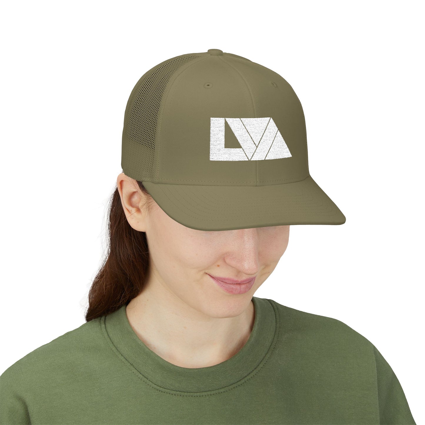 Stylish Lakeview Trucker Cap, Outdoor Hat, Custom Embroidered Cap, Perfect Gift for Nature Lovers, Summer Accessory, Adventure Gear