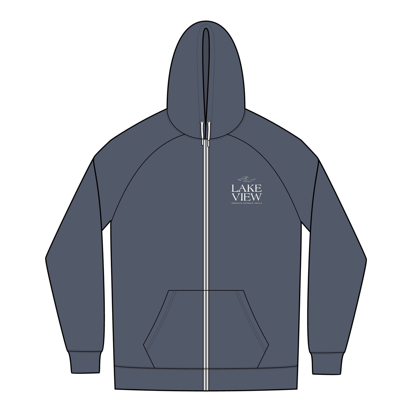 Cozy Full-Zip Hoodie, Ideal for Outdoor Adventures, Casual Wear, Gifts for Him, Great for Fall & Winter