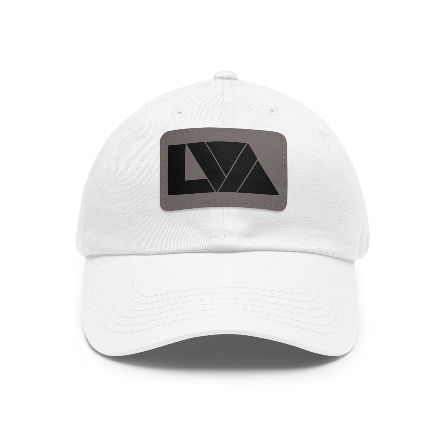 Lakeview Leather Patch Dad Hat, Casual Cotton Cap for Outdoors, Summer Style, Gift for Dad, Unisex Hat for All Occasions