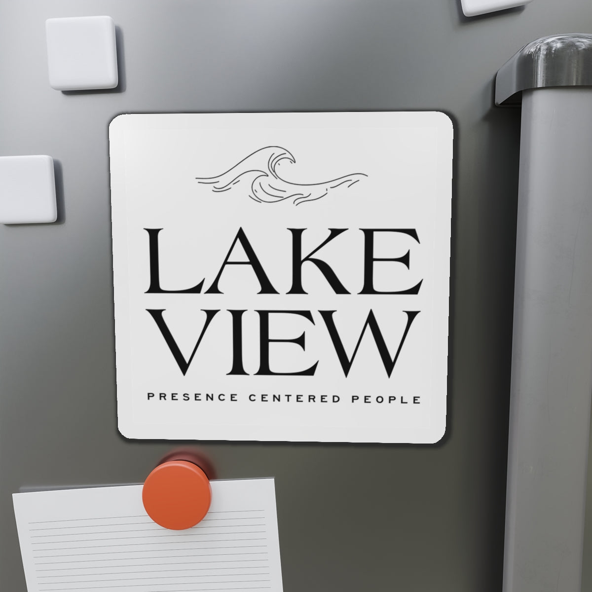 Lakeview Die-Cut Magnet - Perfect Gift for Nature Lovers, Home Decor, Office Decoration, Seasonal Gifts, and Souvenir