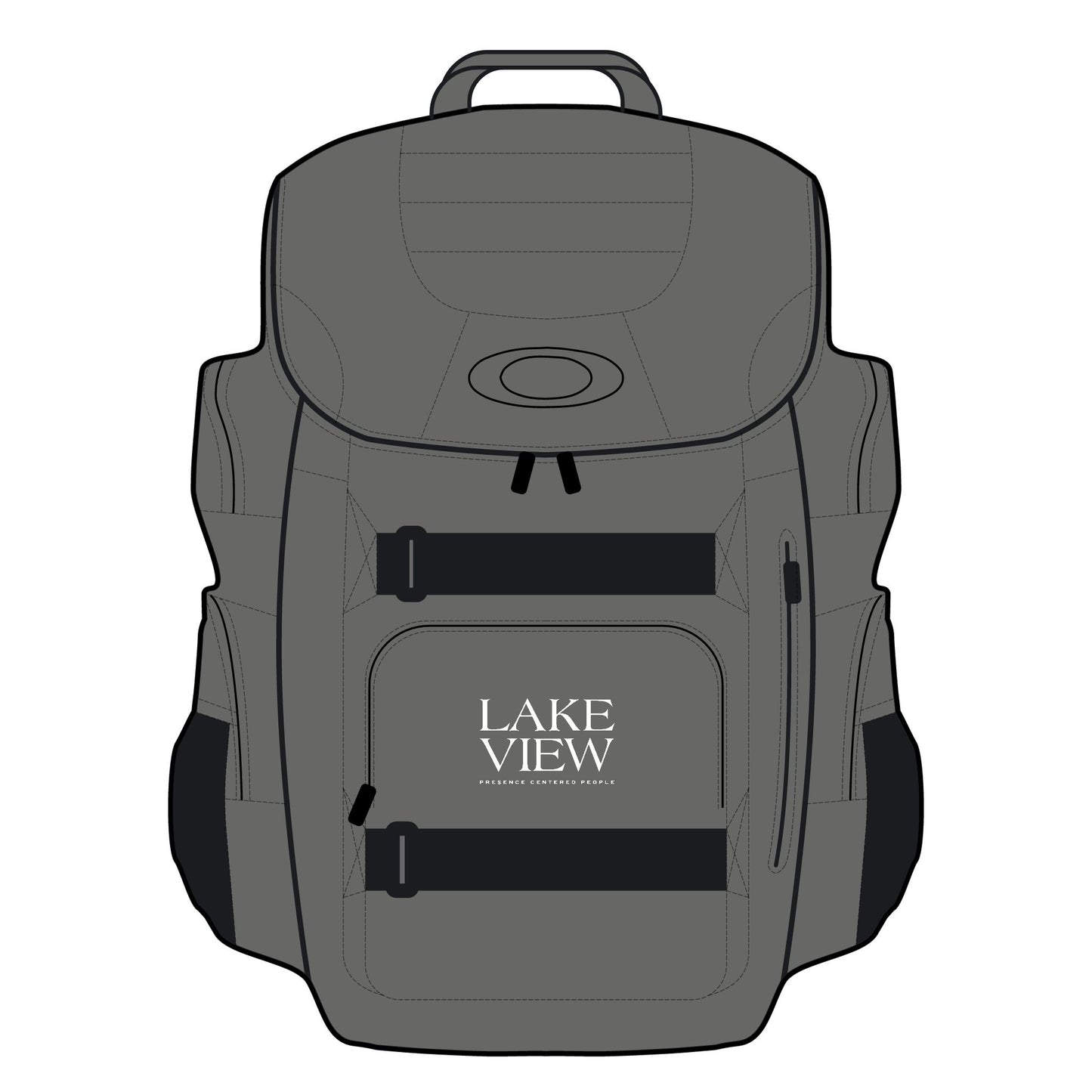 Durable Outdoor Backpack, Perfect for Adventures, School, or Travel - Lakeview Design - Hiking, Camping, Sports, Gift Idea
