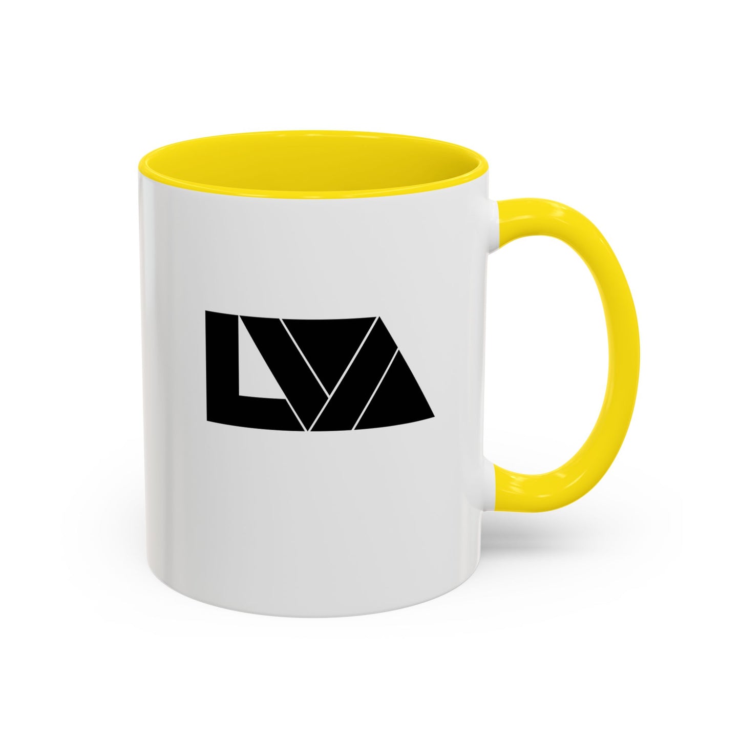 Lakeview Coffee Mug, Personalized Gift, Black Accent Mug, Home Decor, Coffee Lover Gift, Inspirational Kitchenware