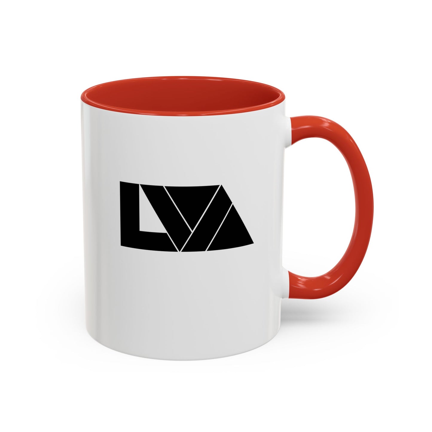 Lakeview Coffee Mug, Personalized Gift, Black Accent Mug, Home Decor, Coffee Lover Gift, Inspirational Kitchenware