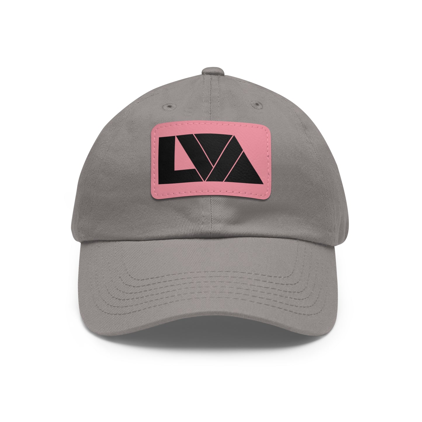 Lakeview Leather Patch Dad Hat, Casual Cotton Cap for Outdoors, Summer Style, Gift for Dad, Unisex Hat for All Occasions