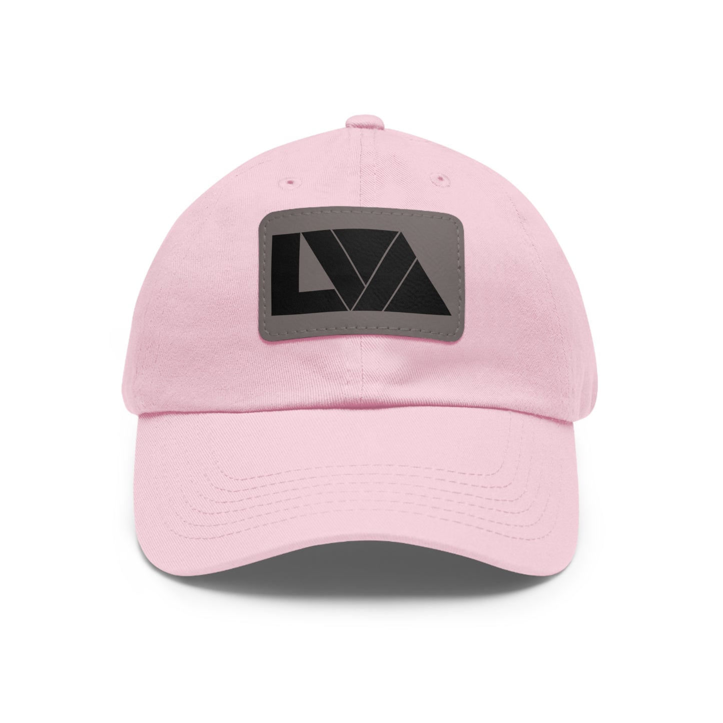 Lakeview Leather Patch Dad Hat, Casual Cotton Cap for Outdoors, Summer Style, Gift for Dad, Unisex Hat for All Occasions