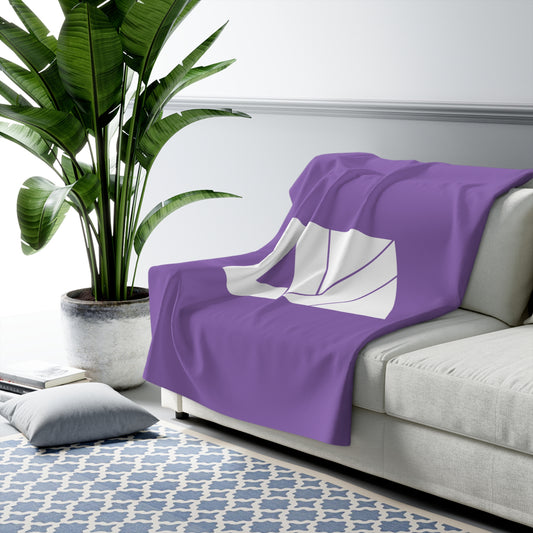 Cozy Sherpa Fleece Blanket for Lakeview Lovers, Perfect Gift for Home, Warm Throw, Camping, Self-Care, Relaxation