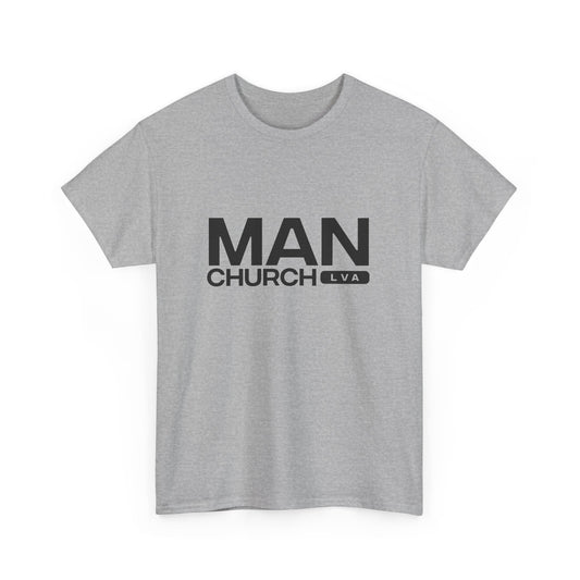 ManChurch Tee - Heavy Cotton T-Shirt, Casual Wear