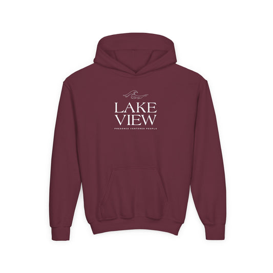 Lakeview Youth Hoodie - Perfect for Outdoor Adventures, Camp Days, Lake Trips, Gift Idea, Trendy Pullover