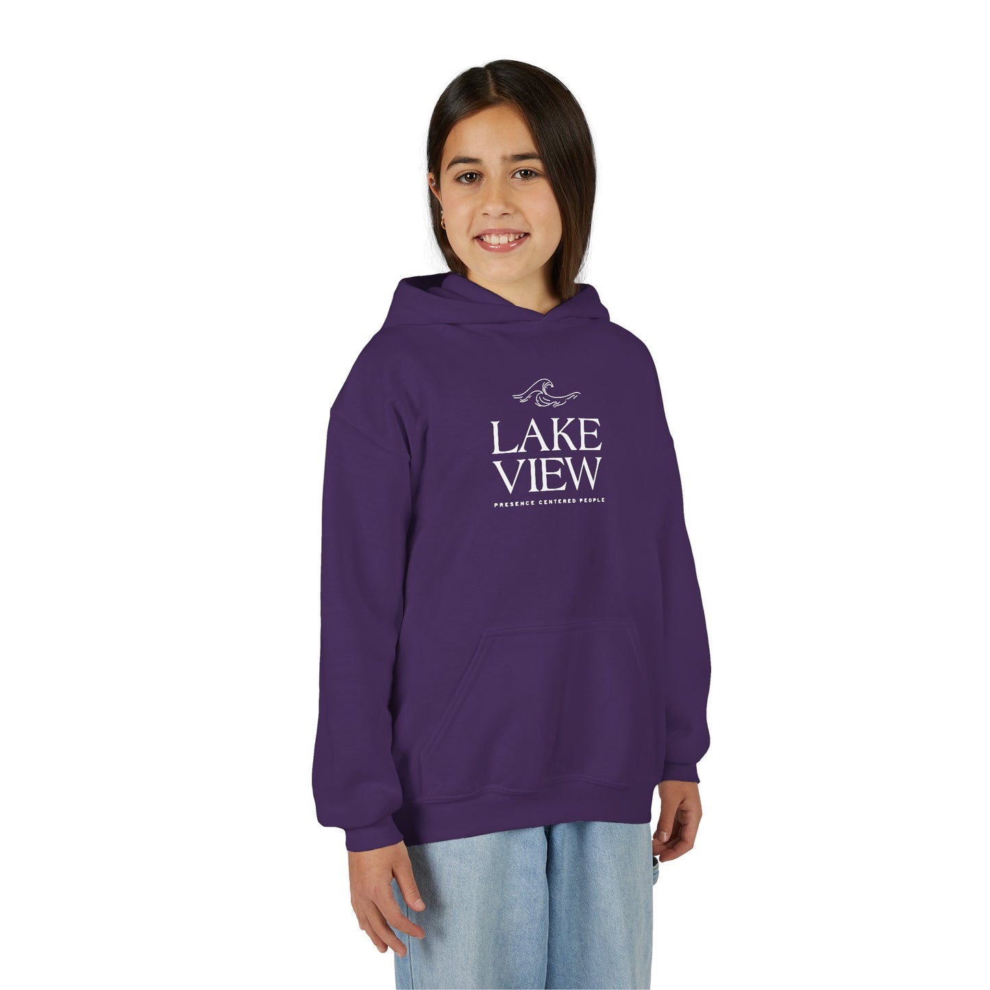 Lakeview Youth Hoodie - Perfect for Outdoor Adventures, Camp Days, Lake Trips, Gift Idea, Trendy Pullover