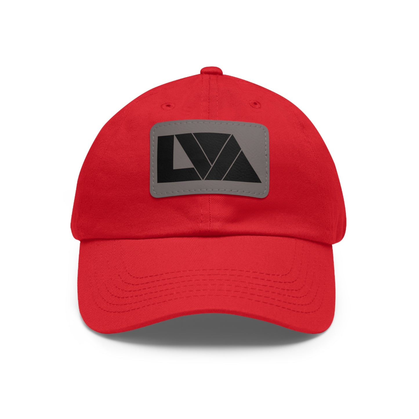 Lakeview Leather Patch Dad Hat, Casual Cotton Cap for Outdoors, Summer Style, Gift for Dad, Unisex Hat for All Occasions