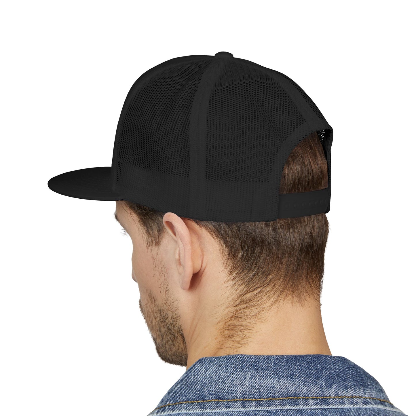 Men's Embroidered Trucker Cap - ManChurch Hat, Great for Casual Outings, Gifts, Outdoor Activities, Father’s Day, Church Events