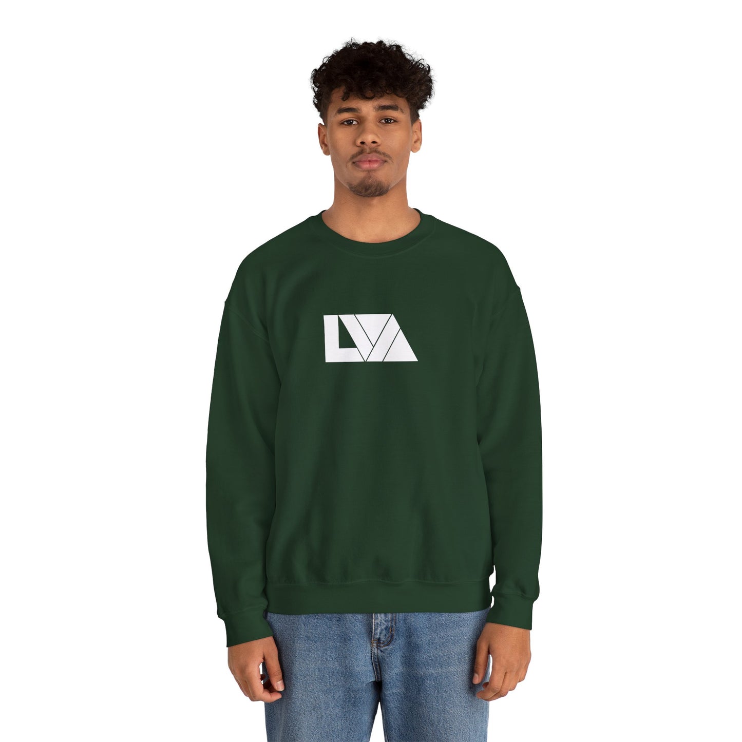 Lakeview Heavy Blend Sweatshirt, Cozy Crewneck, Casual Apparel, Gift for Nature Lovers, Perfect for Relaxation