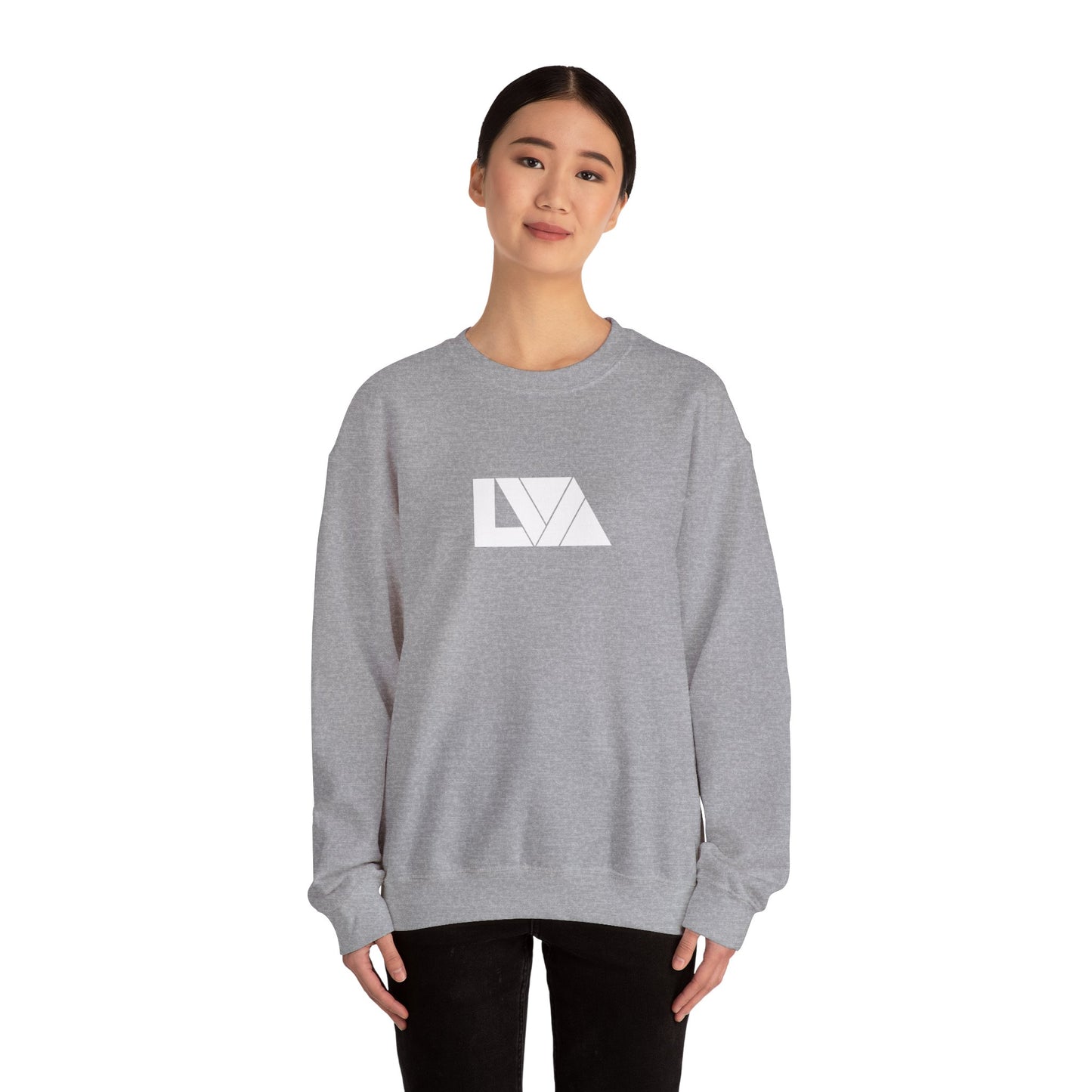 Lakeview Heavy Blend Sweatshirt, Cozy Crewneck, Casual Apparel, Gift for Nature Lovers, Perfect for Relaxation