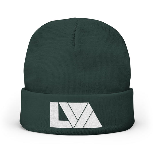 Cozy Lakeview Knit Beanie, Embroidered Winter Hat, Outdoor Accessory, Gift for Him/Her, Ski Trip Beanie