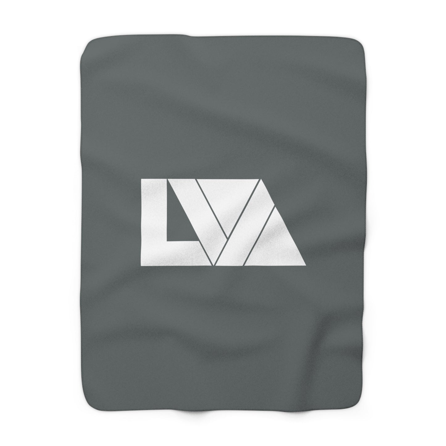 Cozy Sherpa Fleece Blanket - Lakeview Design, Warm Throw for Home, Lounge Blanket, Gift for Friends, Snuggling Up