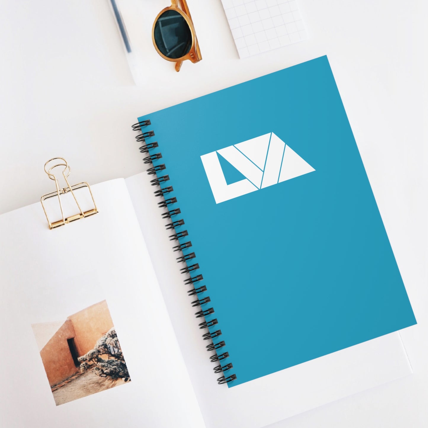 Lakeview Spiral Notebook - Perfect for Journaling, Gifts, Note-taking, Organization, and School